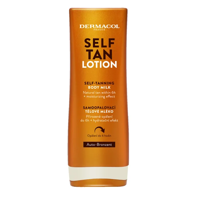 SELF TAN Samoopalovací tělové mléko Dermacol - Oficiální e-shop Dermacol