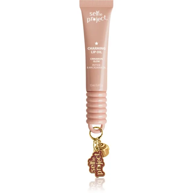 Selfie Project Cinnamon Glow Charmin Glow Lip Oil olej na rty 12 ml