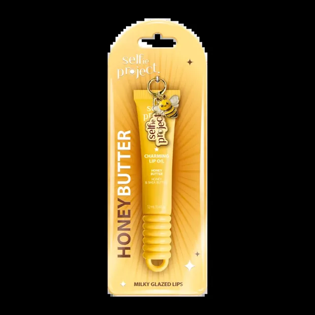 Selfie Project Výživný olej na rty Charming Honey Butter 12 ml