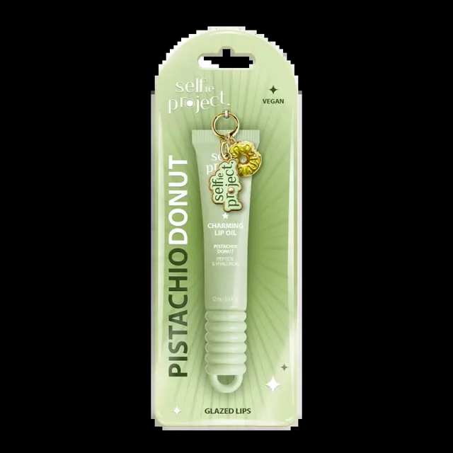 Selfie Project Výživný olej na rty Charming Pistachio Donut 12 ml