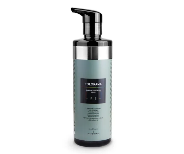 Semi-permanentní regenerační maska Kléral System Colorama 5.1 - 500 ml, popelavě světle kaštanová (CM5.1) + dárek zdarma