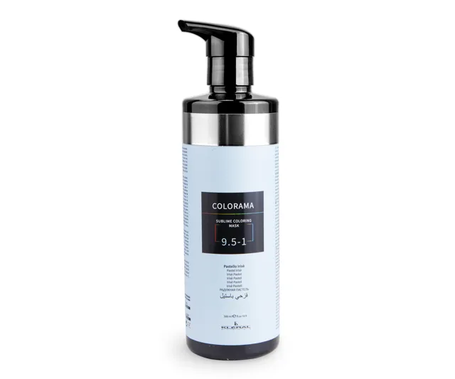 Semi-permanentní regenerační maska Kléral System Colorama 9.5-1 - 500 ml, pastelová Irisé (CM9.5-1) + dárek zdarma