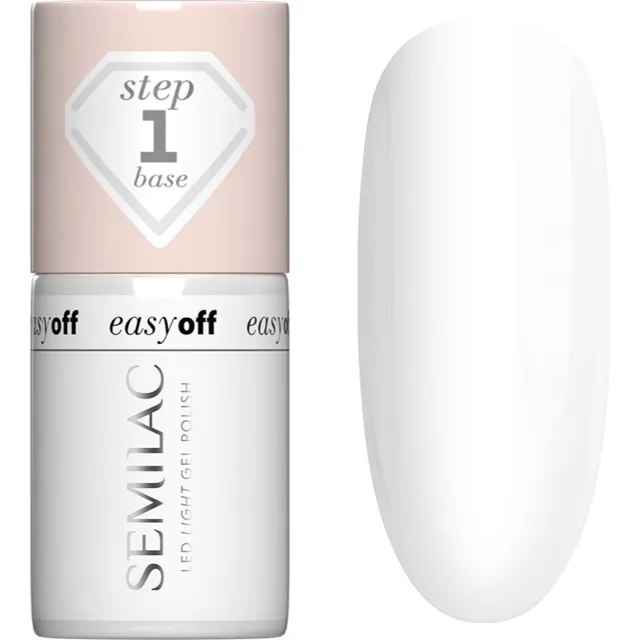 Semilac Easy Off Step 1 podkladový lak pro gelové nehty 7 ml
