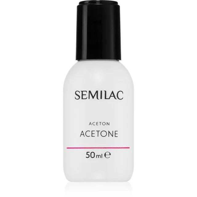 Semilac Liquids čistý aceton k odstranění gelových laků 50 ml