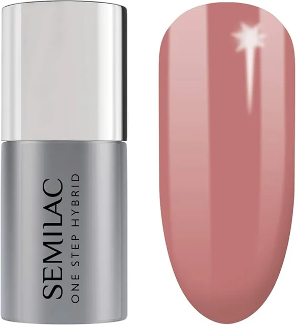 Semilac One Step Gel Polish 235 Peach Beige 7ml