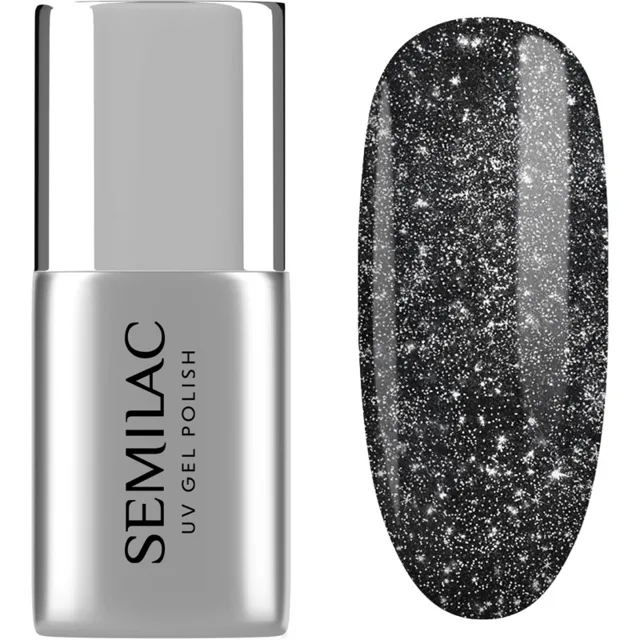 Semilac UV Gel Top Flash ON vrchní gelový lak pro ochranu a lesk bez výpotku odstín T21 7 ml