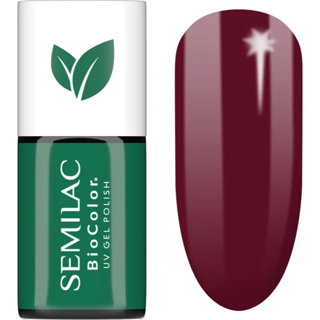 Semilac UV Hybrid BioColor gelový lak na nehty s použitím UV/LED lampy odstín 727 Violet Butterfly 7 ml