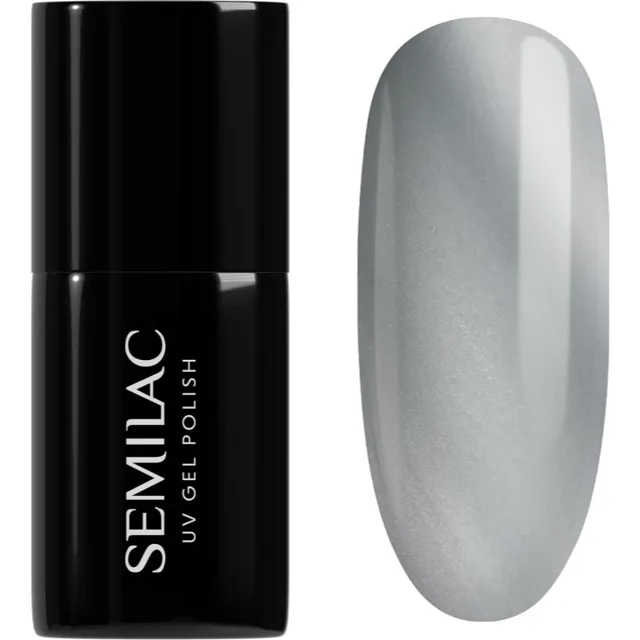 Semilac UV Hybrid Gloss gelový lak na nehty odstín 947 Basic Gloss 7 ml