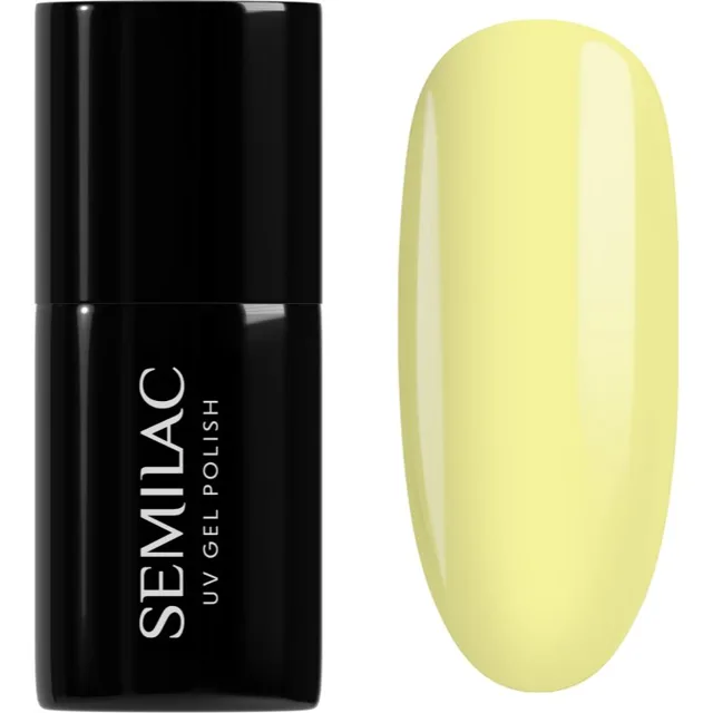 Semilac UV Hybrid Inner Glow gelový lak na nehty odstín 970 Limoncello 7 ml
