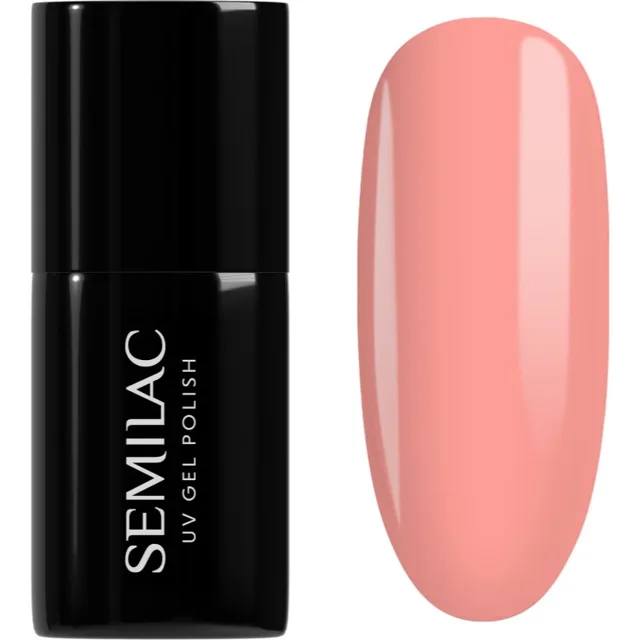 Semilac UV Hybrid Inner Glow gelový lak na nehty odstín 971 Peach Please 7 ml