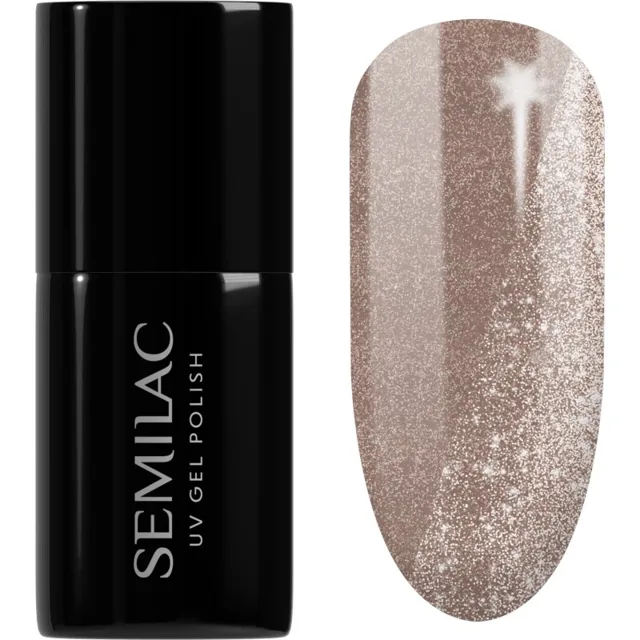 Semilac UV Hybrid New YEAAH gelový lak na nehty s použitím UV/LED lampy odstín 408 Less Sugar 7 ml