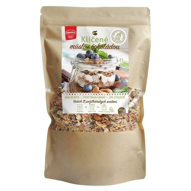 SEMIX Klíčené müsli s čokoládou 450 g