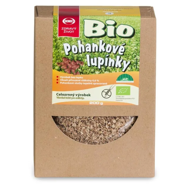 SEMIX Pohankové lupínky BIO 200 g