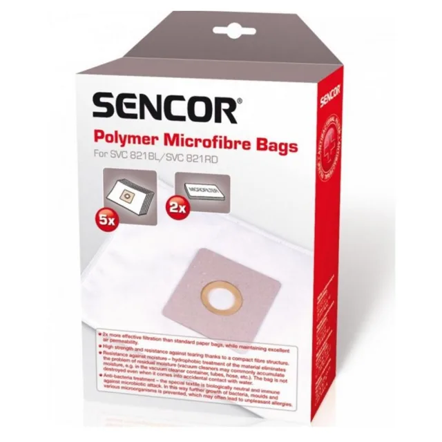 SENCOR Micro sáčky do vysavače SVC 900 5 kusů