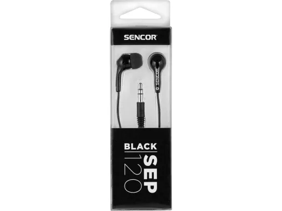 Sencor sluchátka SEP 120 black