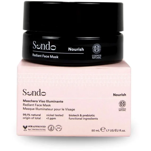 Sendo Nourish Radiant Face Mask rozjasňující maska na obličej 50 ml
