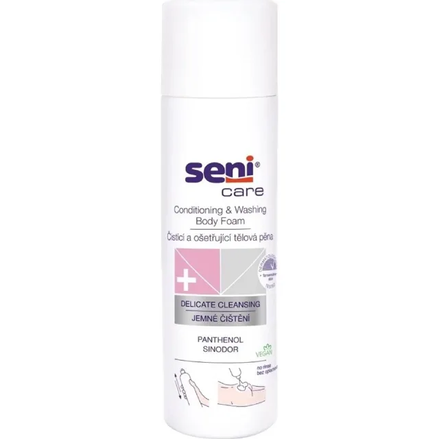Seni Care čisticí a ošetřující tělová pěna 250 ml