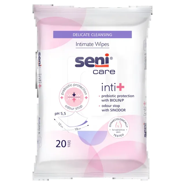 Seni Care intimní vlhčené ubrousky Inti+ 20 ks