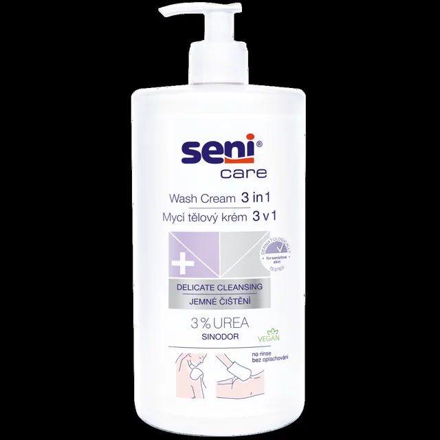 SENI Care Mycí tělový krém 3v1 1000 ml