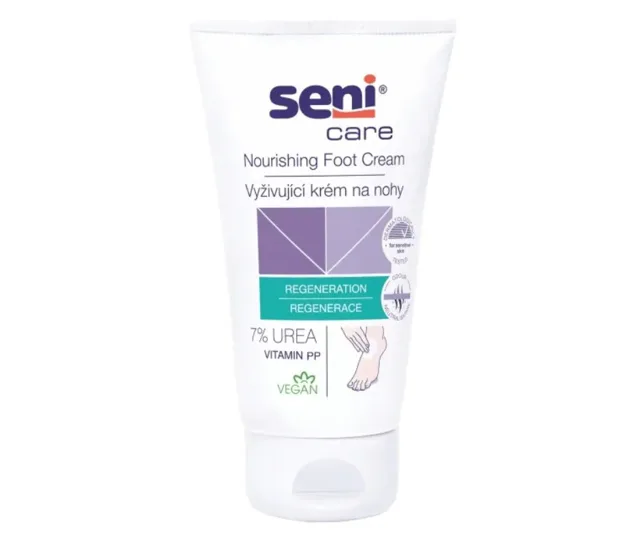 Seni Care vyživující krém na nohy 7% urea 100ml
