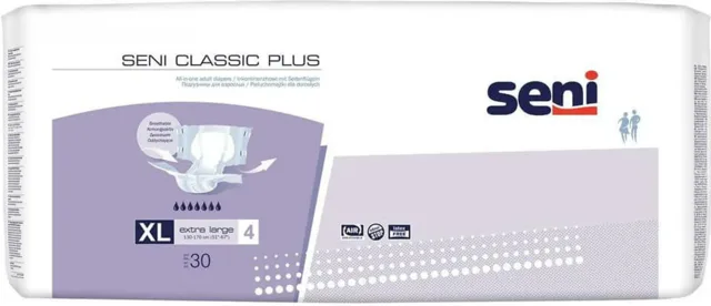 Seni Classic plus kalhotky XL 30 ks