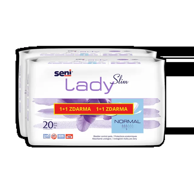 Seni Lady Slim Normal 1+1 2 x 20 ks
