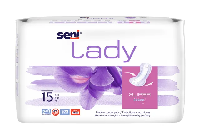 Seni Lady Super inkontinentní vložky 15ks