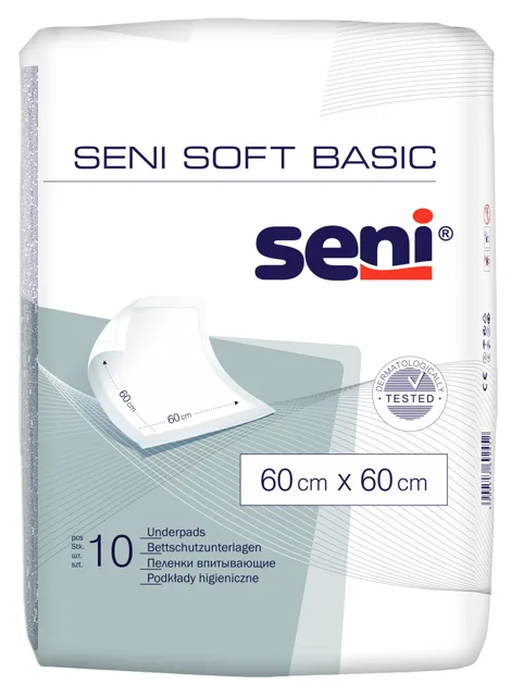 Seni Soft Basic podložka absorpční 60x60cm 10ks