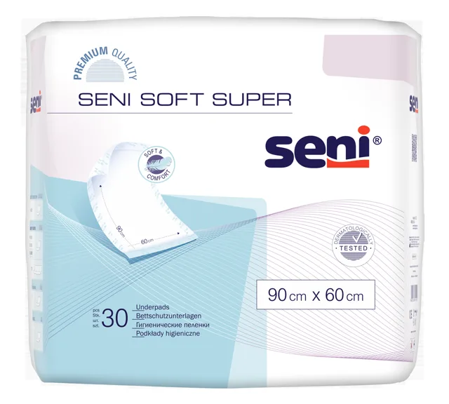Seni Soft Super podložky absorpční 90x60cm 30ks