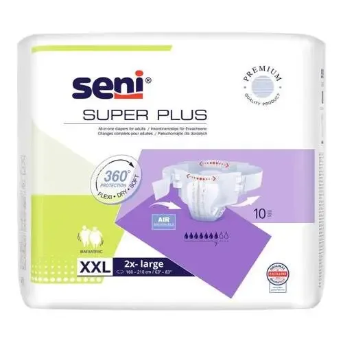 Seni Super Plus inkont.plenkové kalhotky XXL 10 ks