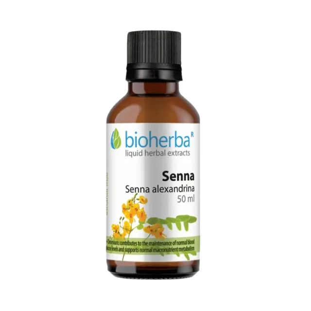 Senna – tinktura kapky – 50 ml – Bioherba