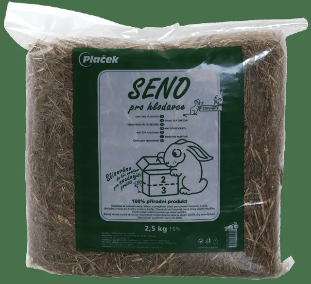 Seno krmné lisované 2,5kg