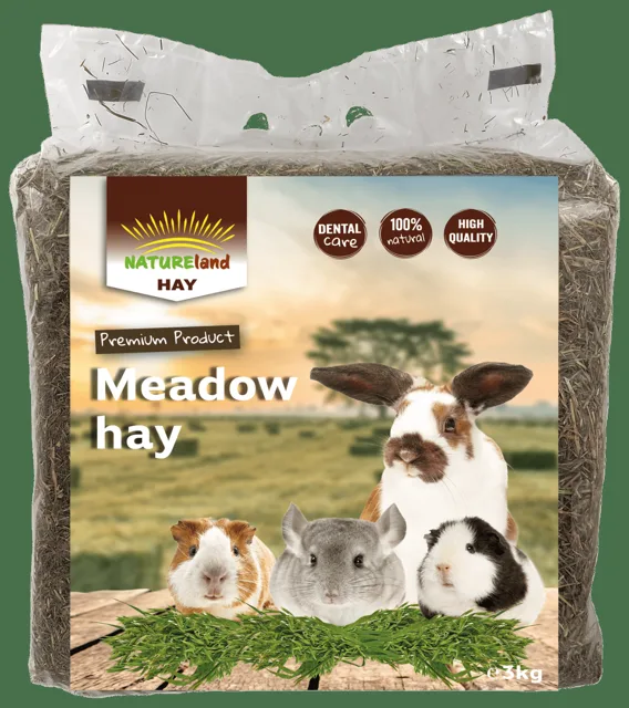 Seno Nature Land Hay luční 3kg