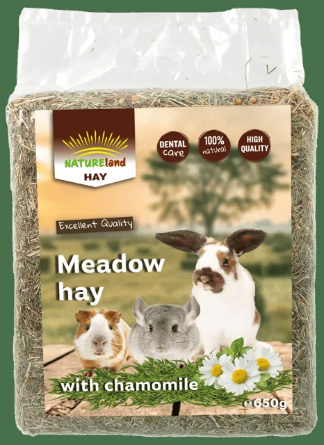 Seno Nature Land Hay s heřmánkem 650g