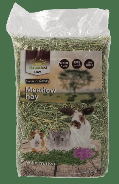 Seno Nature Land Hay s květy slézu 650g