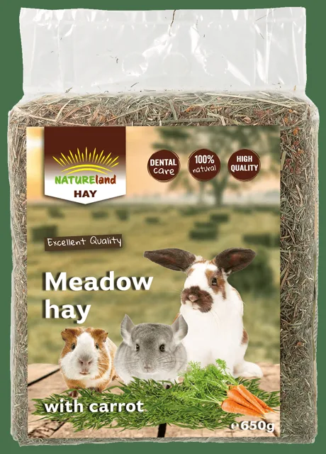 Seno Nature Land Hay s mrkví 650g​