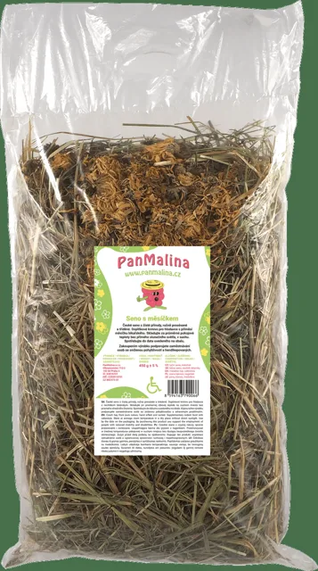 Seno Pan Malina s měsíčkem lékařským 450g