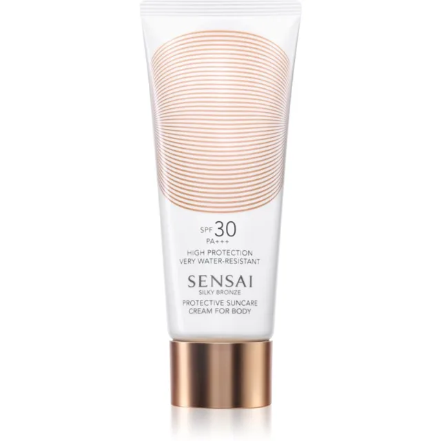 Sensai Silky Bronze opalovací krém na tělo SPF 30 150 ml