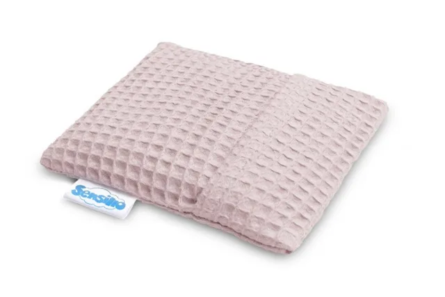 SENSILLO Termofor Wafel Premium pudrově růžová – třešňové pecky, pecičky