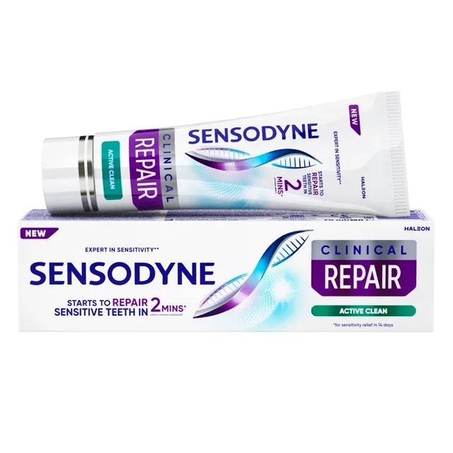 Sensodyne Clinical Repair Active Clean zubní pasta 75 ml