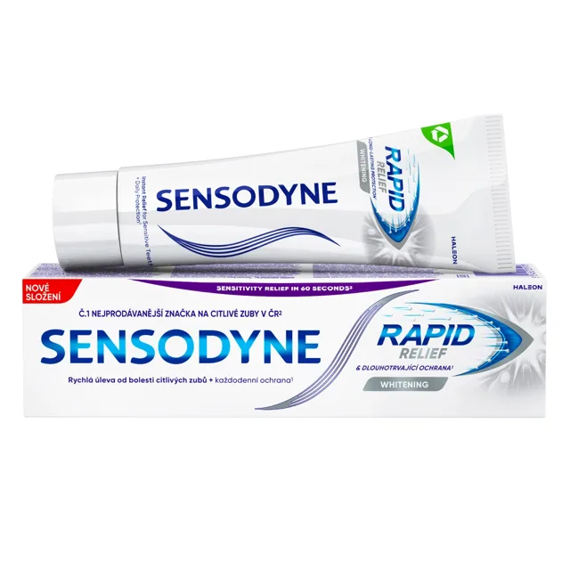 Sensodyne Rapid Relief Whitening zubní pasta 75 ml
