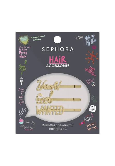 Sephora sponky do vlasů Gold