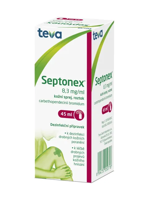 Septonex 8,3mg/ml kožní sprej 45ml