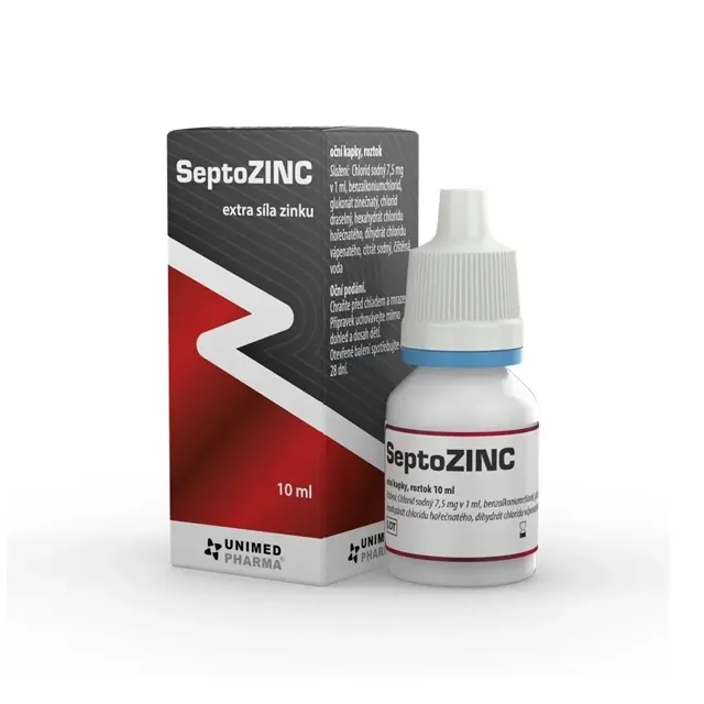 SeptoZINC oční kapky roztok 10 ml