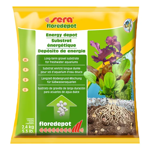 Sera Floredepot substrát pro sladkovodní akvária - 2,4 kg