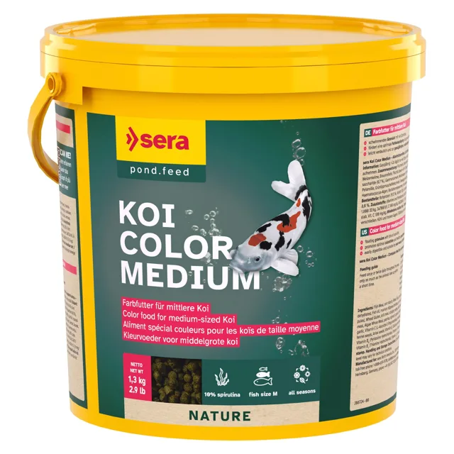 Sera Koi Color Nature Medium - 2 x 3800 ml
