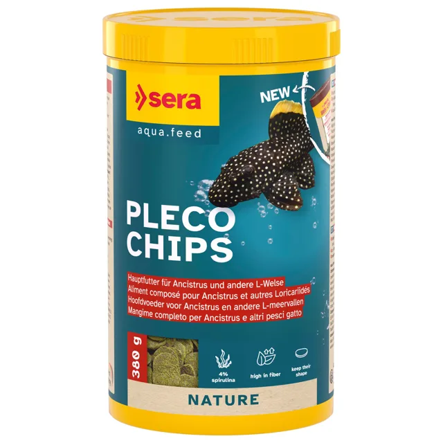 sera Wels Chips Nature - výhodné balení: 2 x 1 litr