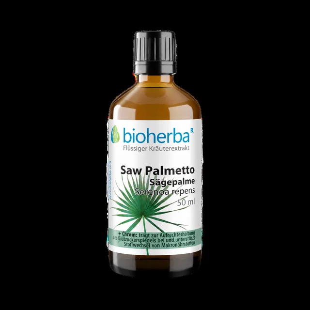 Serenoa plazivá kapky – tinktura – 50 ml – Bioherba