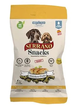 Serrano Snack For Dog-chicken 100g