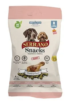 Serrano Snack For Dog-turkey 100g